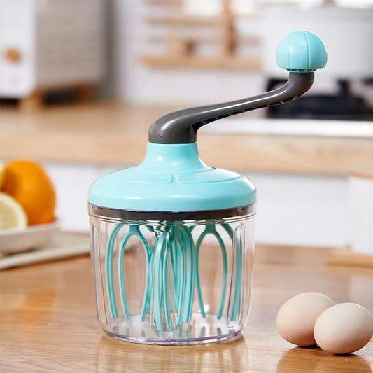 Semi-Automatic Hand Operated Egg Beater