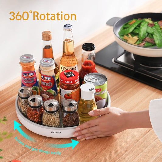 Multifunctional 360° Rotating Seasoning Organizer