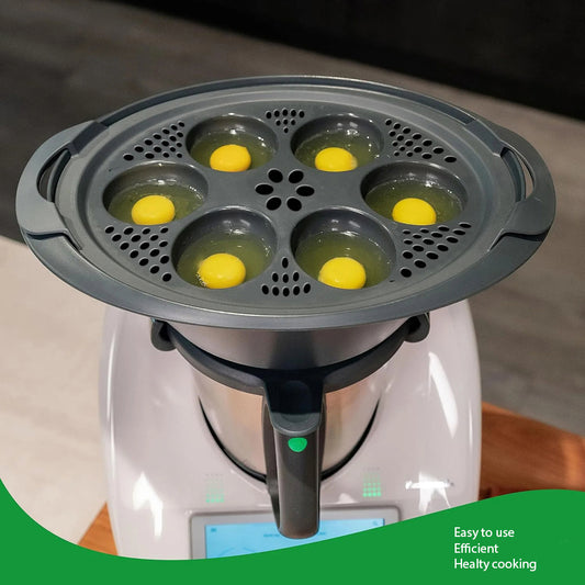 Multifunctional Egg Molds and Steam Basket: For Thermomix TM5 and TM6